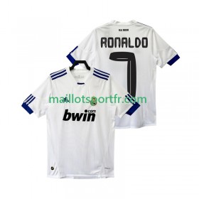 Maillot de Foot Real Madrid Cristiano Ronaldo 7 2010 2011 Retro Domicile